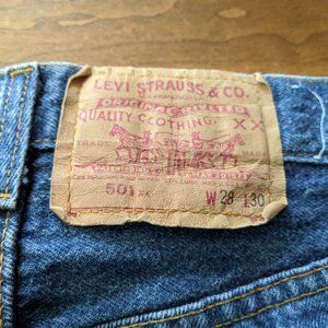 Vintage Levi 501s